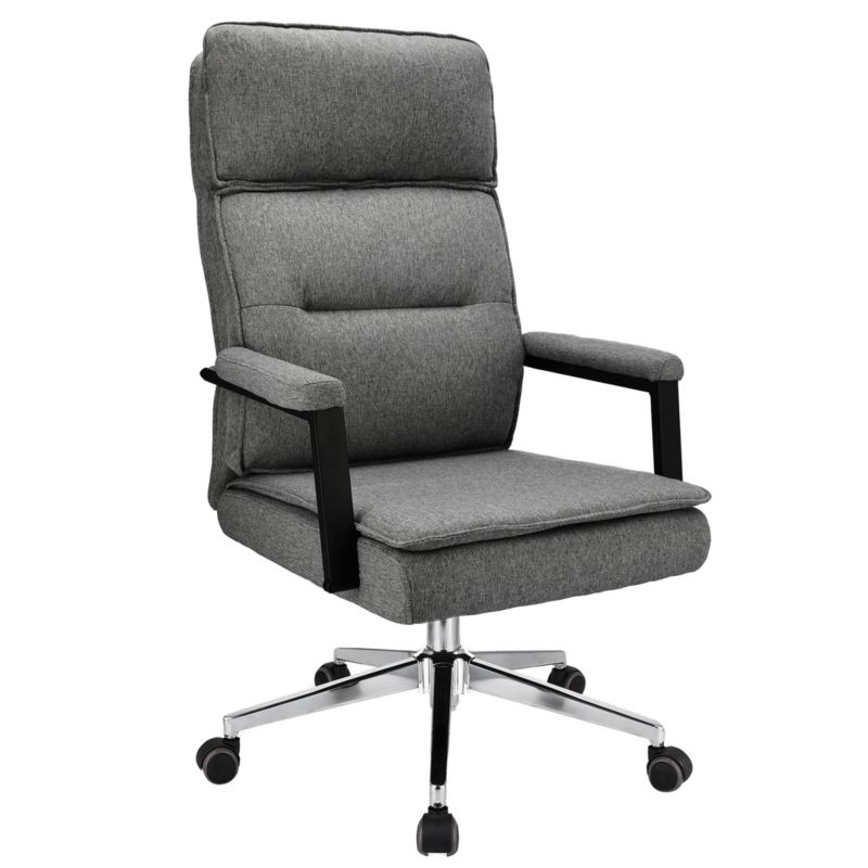 Fotel ergonomiczny biurowy JUMI obrotowy do biura SEGO szary 1 szt.