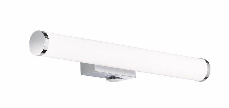 Kinkiet ścienny Trio Mattimo chromowany biały do łazienki LED 4.3W 3000K 450lm IP44 wym: 5,5 x 40,4 x 40,4 cm - 1 szt.