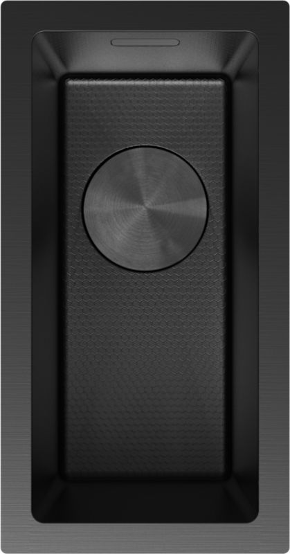 Zlewozmywak podblatowy Mexen Trixo czarny 230 x 440 mm 1-komorowy 1 szt.