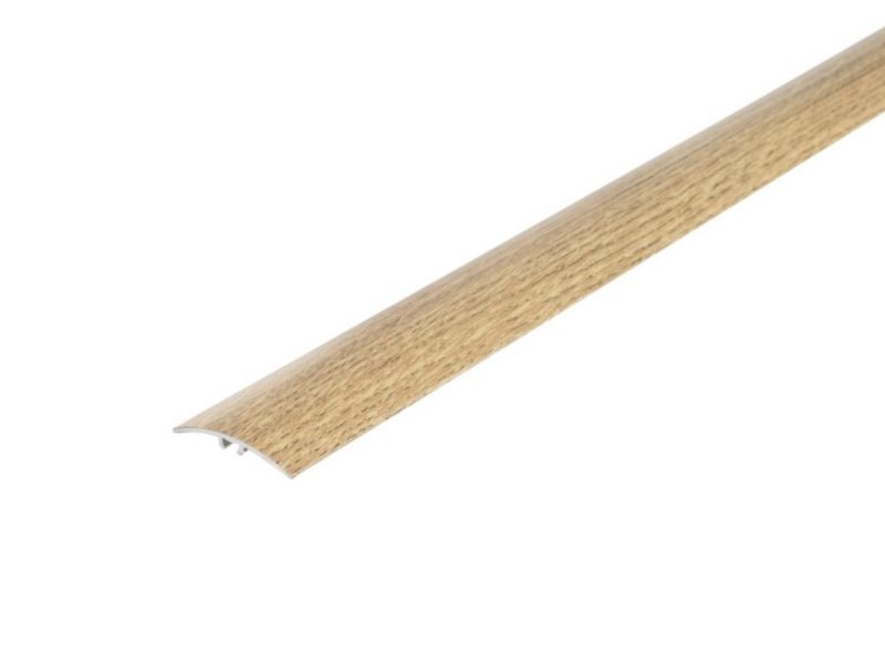 Profil progowy Cezar Dąb Naturalny 37mm 1,86m aluminiowy 1 szt.