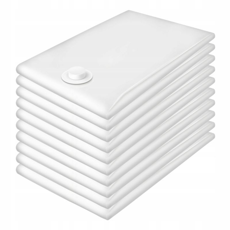 Worki próżniowe, Sillar, na odzież, pościel, 7 warstw, wytrzymałe, 80x100x30cm, zestaw, 10szt