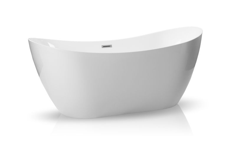 Wanna wolnostojaca Corciano Tenerife 170 x 80 cm ze srebrnymi dodatkami 1szt.