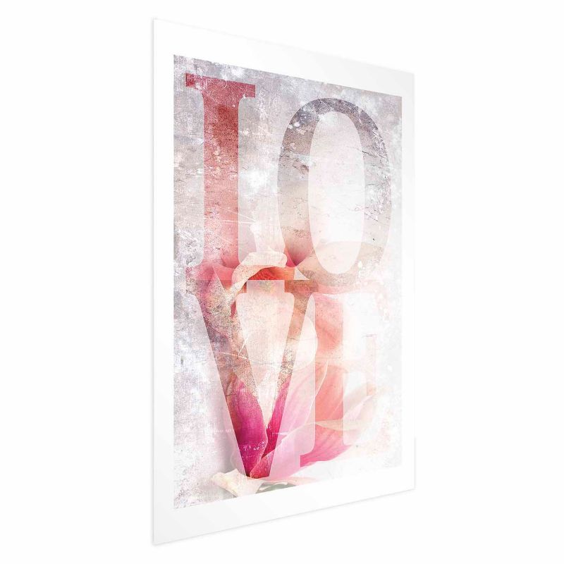 Plakat Artgeist Miłość magnolii 29,7x42 cm bez ramy 1 szt
