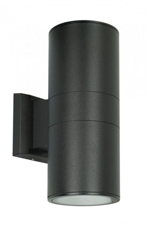 Kinkiet ścienny zewnętrzny SU-MA Adela czarny 2 x E27 x 60W IP54 wym: 27 x 11 x 17,5 cm - 1 szt.