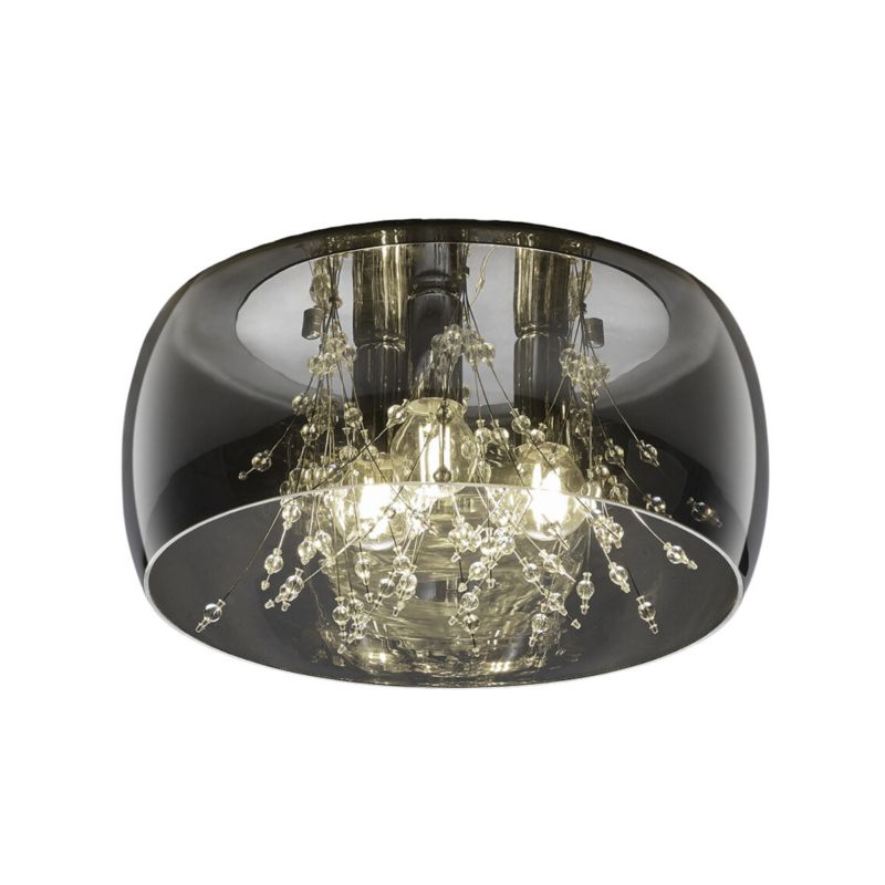 Lampa sufitowa wisząca Trio Crystel 1687 przezroczysto-chromowana nowoczesna 3xE14 x 1 szt.