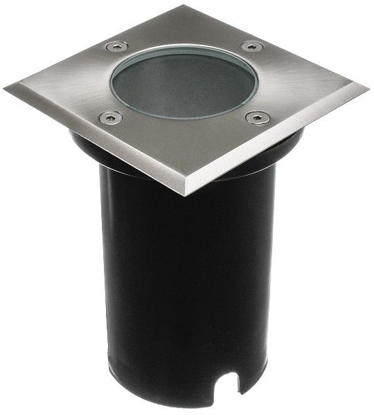 Lampa gruntowa najazdowa Eko-Light Ekn czarna-stal nierdzewna 1 x GU10 x 35W IP67 wym: 14 x 10 x 10 cm - 1 szt.