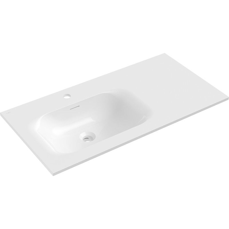 Umywalka wpuszczana Mexen Vela biała 91x46,5 cm 1 szt.