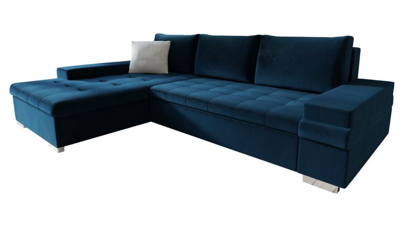 Narożnik z funkcją spania MIRJAN 24 Bangkok Mini ciemny szafir/jasny szary 1 szt.