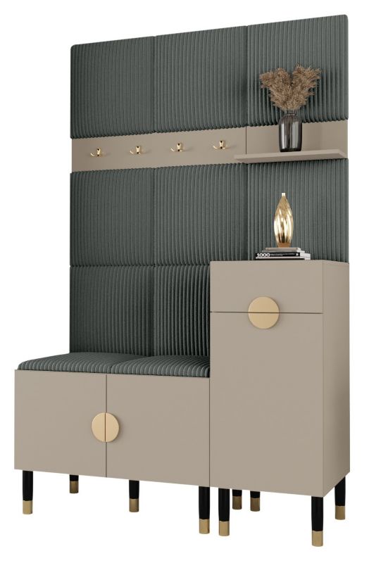 Garderoba do przedpokoju Abiks PALERMO 5 kaszmir+poso60 1szt.