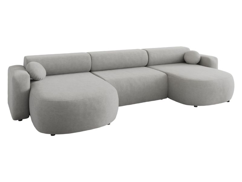 Narożnik z funkcją spania MIRJAN 24 Nicelo U popielaty 1 szt.