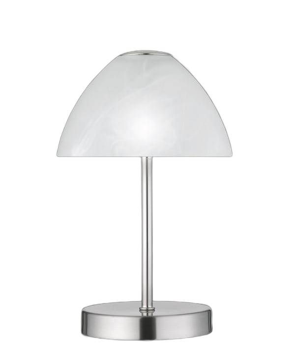 Lampa stołowa RL Queen srebrno-biała LED 2.5W 3000K 200lm IP20 wym: 24 x 15 x 15 cm metal - 1 szt.