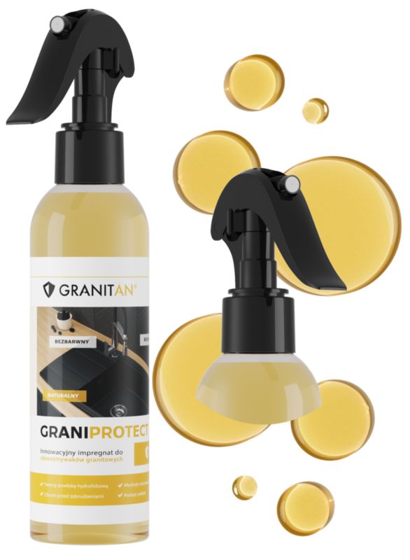 Impregnat Do Zlewu Granitan Graniprotect Nabłyszczacz 1szt.