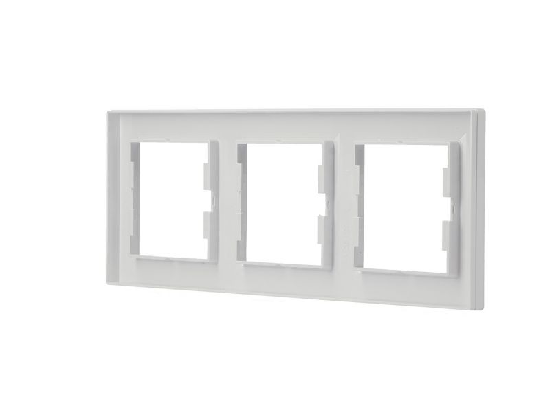Ramka potrójna Schneider Electric Asfora pozioma biała