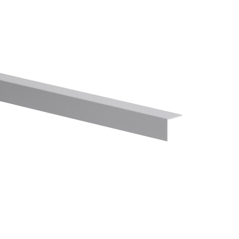 Kątownik aluminiowy 2600 x 15 x 15 x 1 mm beton