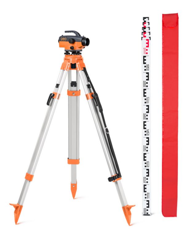 Niwelator optyczny GFN 1 (x32) geo-Fennel zestaw ze statywem i łatą 1 kpl