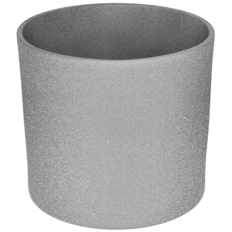 Osłonka Ceramik walec 13 cm szary