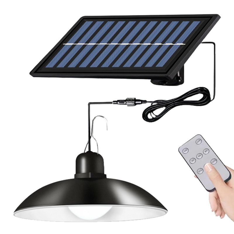 Lampa LED solarna wisząca MasterLED High Bay 6500K IP44 z pilotem 1 szt.
