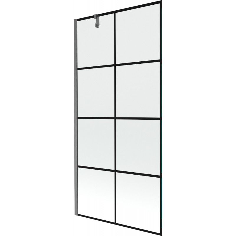 parawan nawannowy Mexen Next czarny wzór 90x150 cm 1 szt.