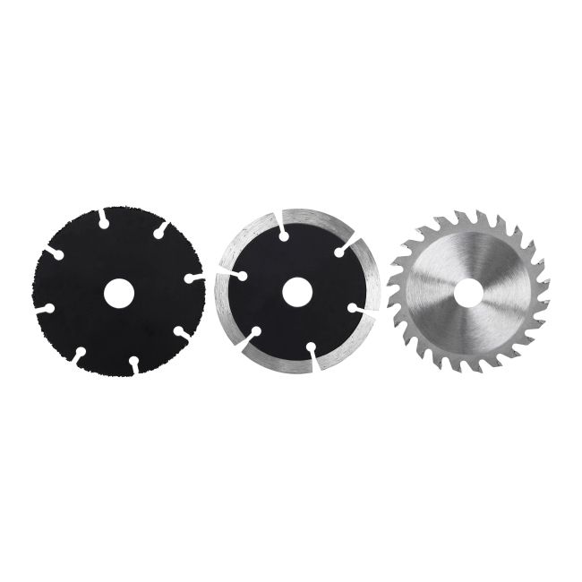 Zestaw tarcz do minipiły Drel 85 x 15 mm 3 szt.