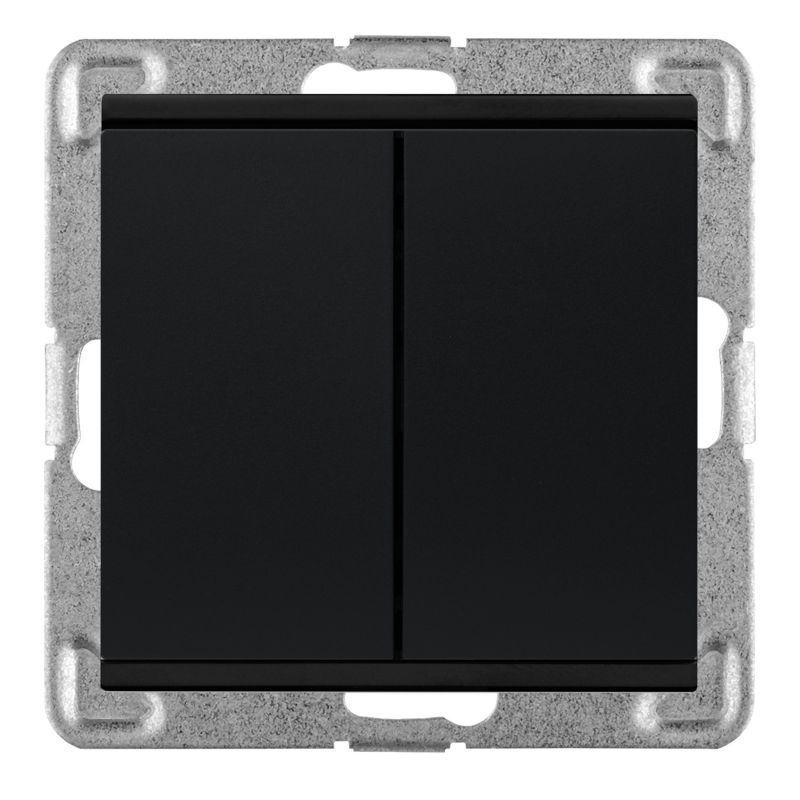 Łącznik podwójny Polmark Verona czarny