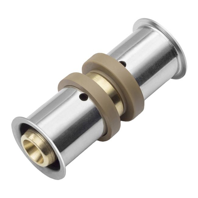 Łącznik KAN-therm Ultrapress 16 mm mosiądz