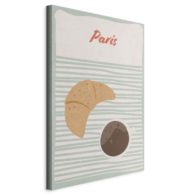 Obraz Artgeist Paryskie śniadanie 60 x 90 cm płótno włoskie 1 szt