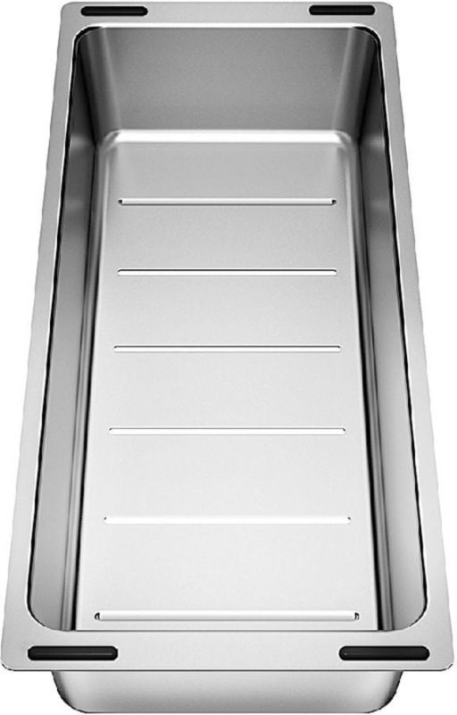 Wkładka ociekowa Blanco 227689 stal szlachetna, 43,5x17,4x7,4 cm, stalowy kolor, 1 szt.