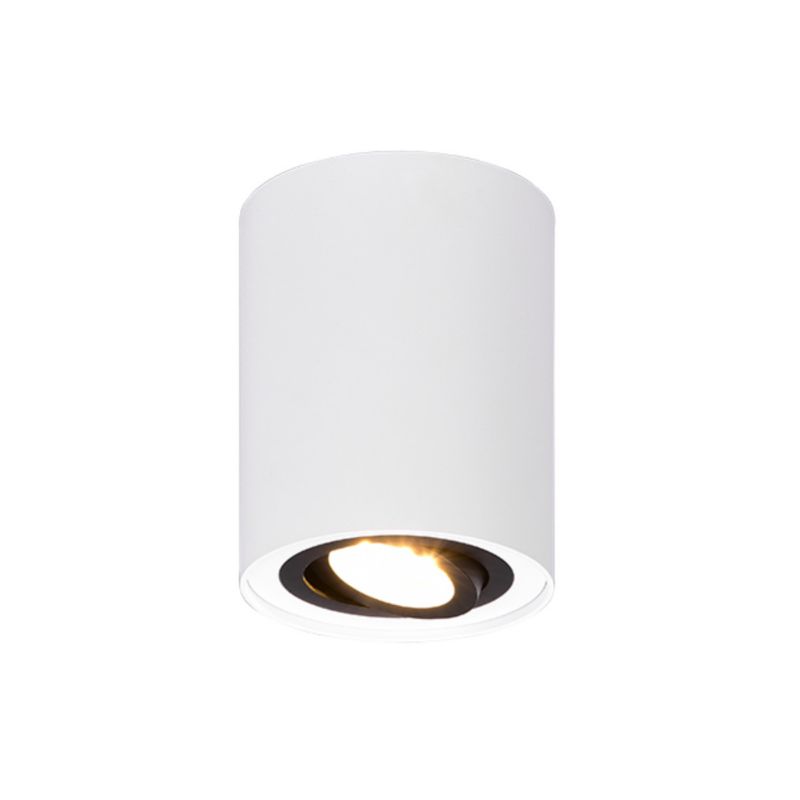 Oprawa sufitowa Trio Cookie biało-czarny 1 x GU10 x IP20 wym: 9,6 x 9,6 cm - 1 szt.