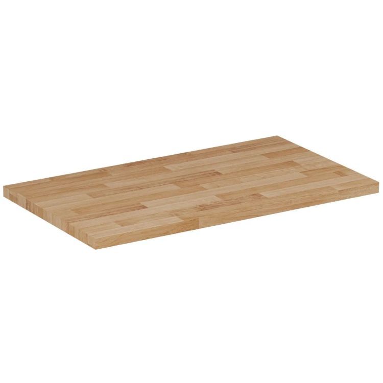 Blat łazienkowy KROFAM dębowy 90 cm dąb klejonka 1 szt.