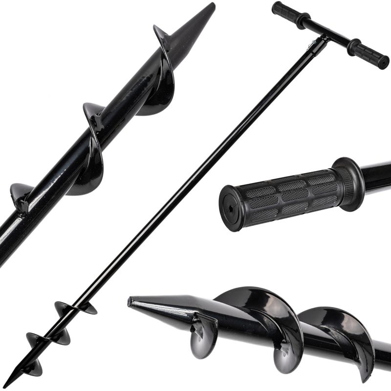 Świder ręczny wiertło do gleby ziemi gruntu słupków sadzenia drzew Falon-Tech 50 mm 1szt.