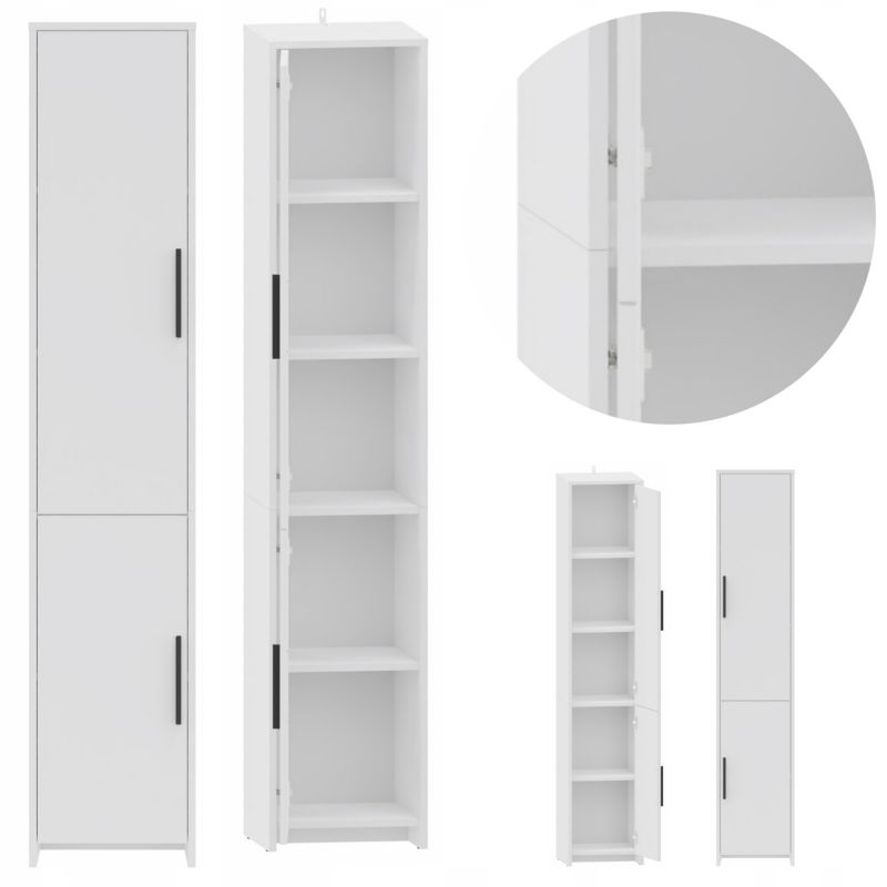 Regał Matkam zamknięty ALTIVO REG 36 2D biały 1 szt.