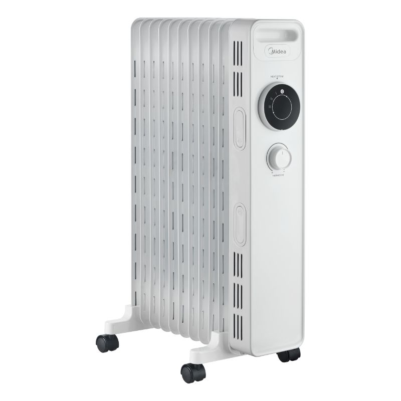 Grzejnik olejowy, Midea, 2000W NY2009-22M, biały, 1szt
