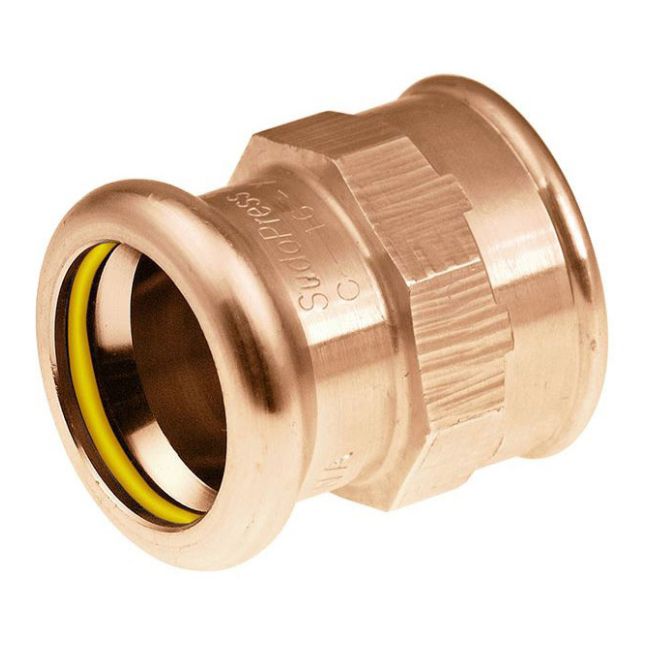 Złączka miedziana KAN-therm Press Gaz 18 mm x 1/2" gwint wewnętrzny