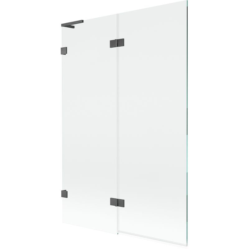 Parawan nawannowy dwuskrzydłowy Mexen Lunar L gun gray 120x150 cm 1 szt