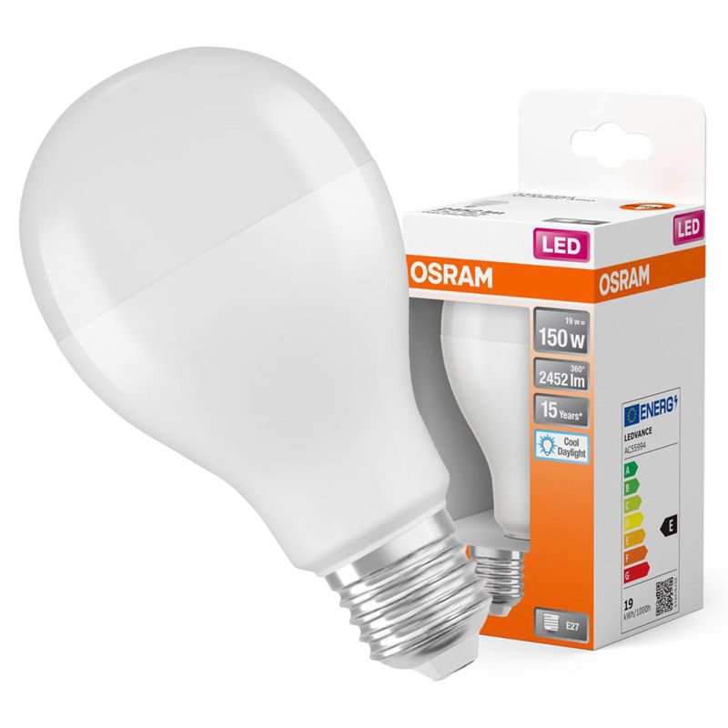 Żarówka LED Osram A68 E27 19W 2452lm 6500K 150st 1 szt.