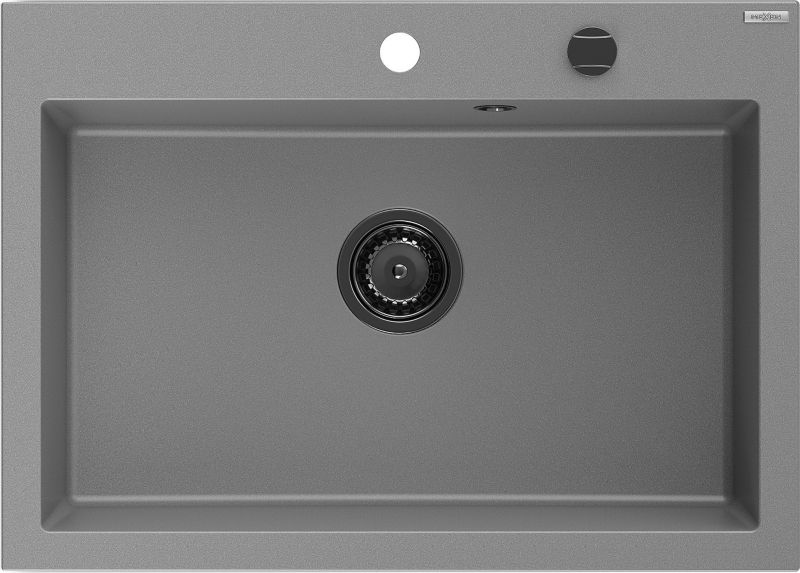 Zlewozmywak wpuszczany Mexen Elix szary 700x500 mm - 6526701005-71-B
