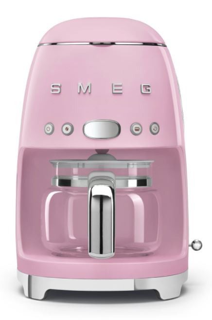 Przelewowy ekspres do kawy SMEG DCF02PKEU pastelowy róż