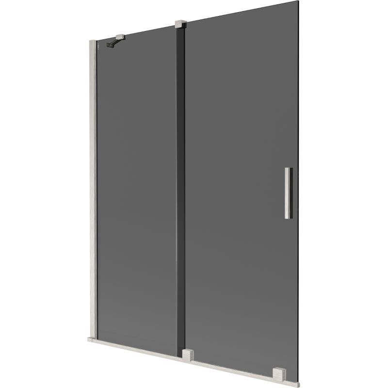 Parawan nawannowy rozsuwany Mexen Velar grafit 130x150 cm 1 szt.