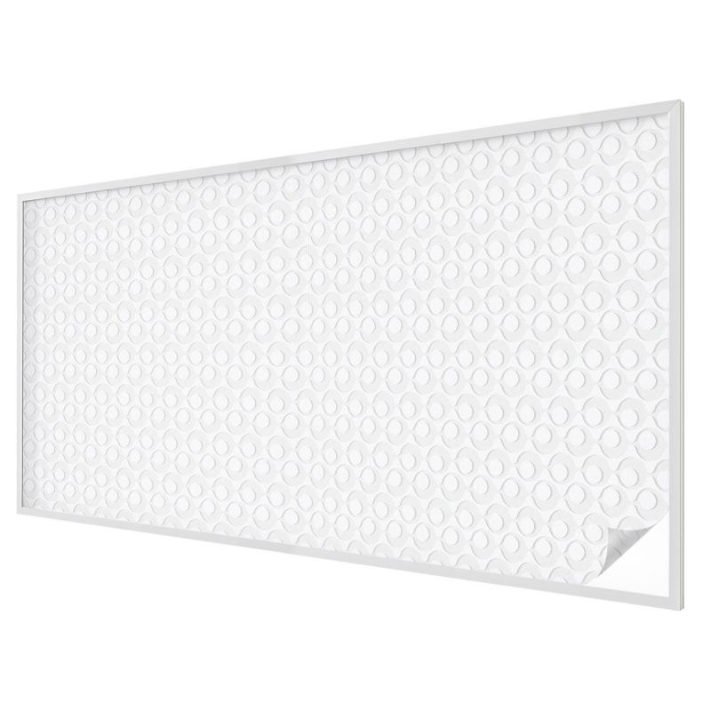 Folia Mleczna na Okno Wallfluent 200x100 cm Skutecznie Chroni Prywatność Abstrakcyjny geometryczny wzór z kółkami 1 rol.