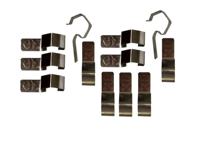 Zapinki metalowe do słoików MODO24 Weck do szklanych wieczek 12 szt.