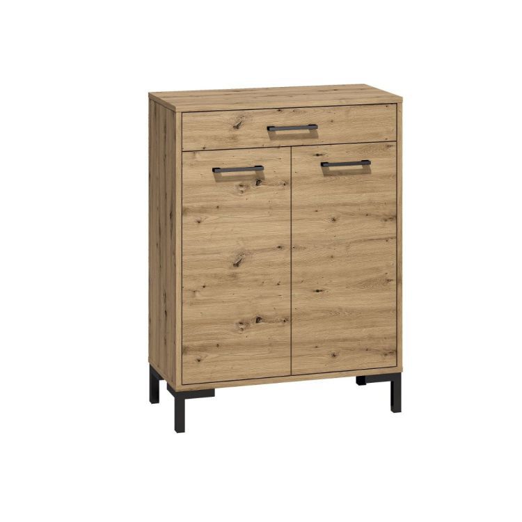 Szafka na buty ML Meble NIKOLA 70 dąb artisan 1 szt.