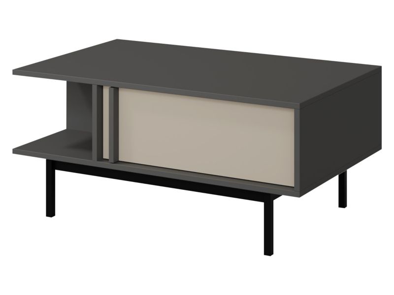 Stolik kawowy MIRJAN 24 Alsy 12 antracyt + beż jasny 1 szt.