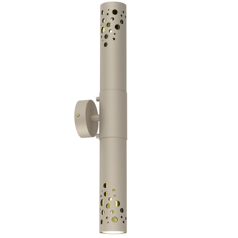 Kinkiet ścienny Luminex Altro Buble kremowo-złoty połysk góra-dół 2 x GU10 x 8W IP20 wym: 49 x 8 x 10,5 cm - 1 szt.