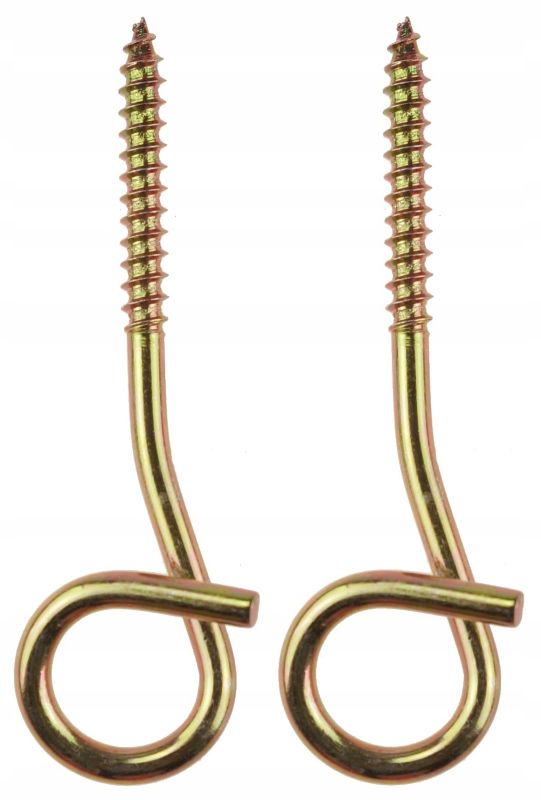 Hak FEINZ Huśtawkowy Drewna Belki Uchwyt Wkręcany M8 2 szt.