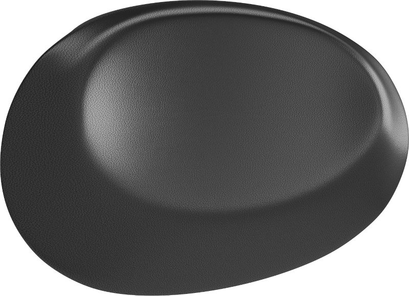 Zagłówek wannowy Mexen czarny 26,5cm 1 szt