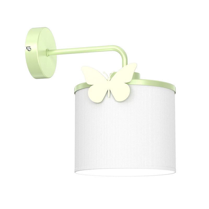 Kinkiet ścienny Luminex Sweet zielono-biały 1 x E27 x 15W IP20 wym: 25 x 18 x 25 cm - 1 szt.