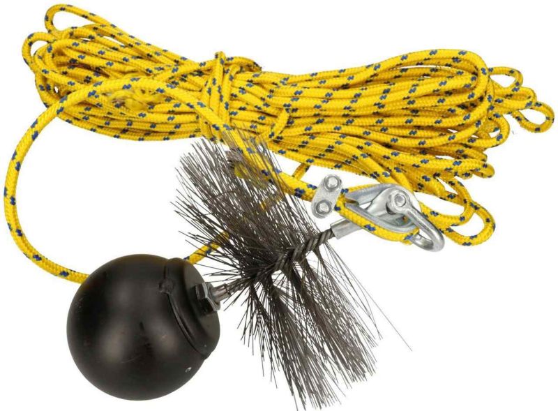 Zestaw kominiarski KOTARBAU szczotka 250 mm do czyszczenia kominów 6 m 1 kpl.