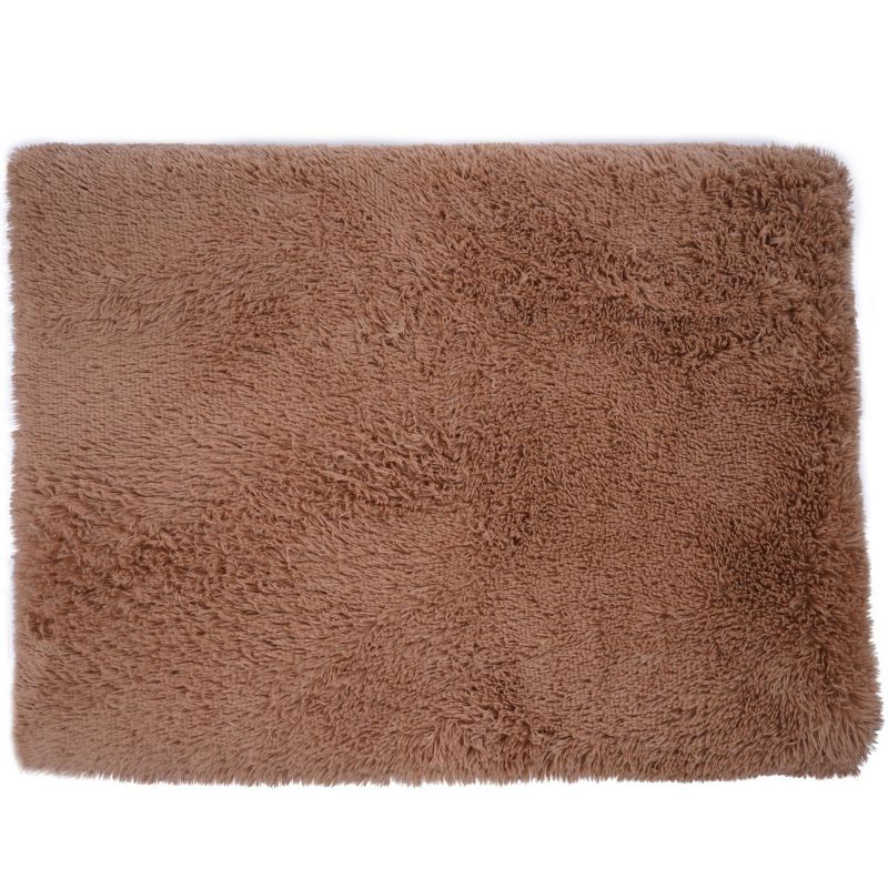 Pluszowe legowisko prostokątne dla zwierząt JUMI kojec dla psa kota poduszka posłanie 120x80 cm 1 szt.