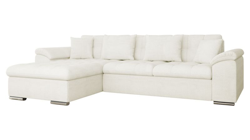 Narożnik z funkcją spania MIRJAN 24 Diana lewy śmietankowy 1 szt.