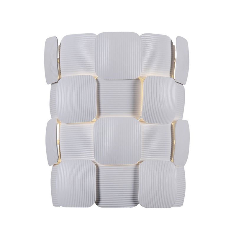 Kinkiet ścienny Italux Elisa biały styl nowoczesny 1 x E14 x IP20 wym: 28 x 24 x 12 cm - 1 szt.